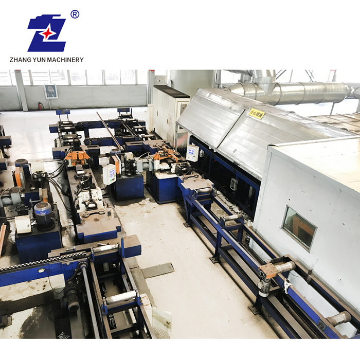 Machine de fabrication de rail de la ligne de production des pièces d'ascenseur automatique avec convoyeur de transfert horizontal