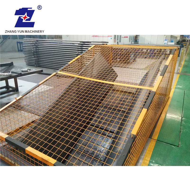 Machine de fabrication de rail Guide d'ascenseur de la ligne de production d'usinage métallique semi automatique