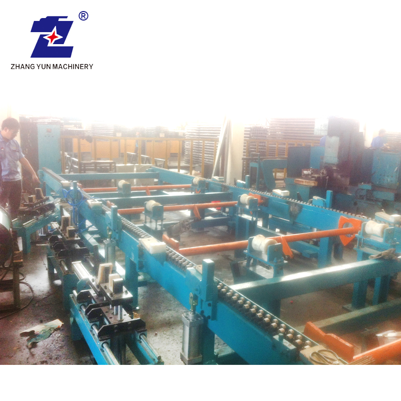 Machine de fabrication de rails de la ligne de production de la ligne de production de la ligne de production de la ligne de production de la ligne de production à froid