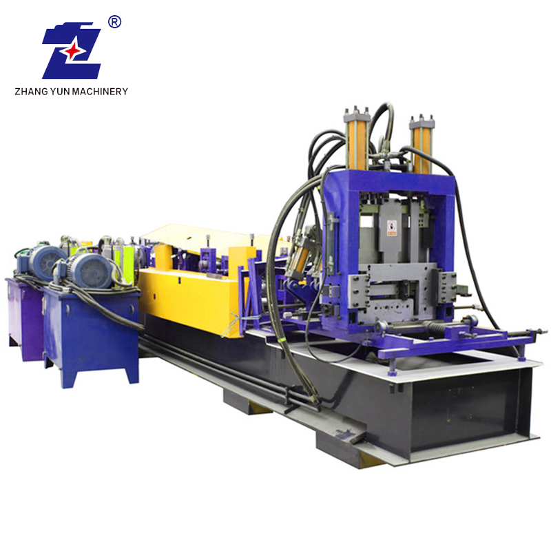 Vente élevée C Purlin Z Section de canal Machine de formation en thèmes pour les machines de matériaux de construction